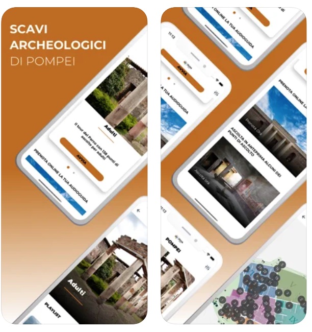 mobile app Scavi Archeologici di Pompei