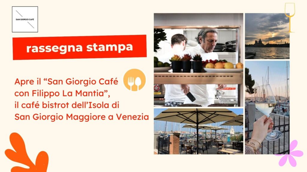 Rassegna stampa San Giorgio café con FIlippo La Mantia